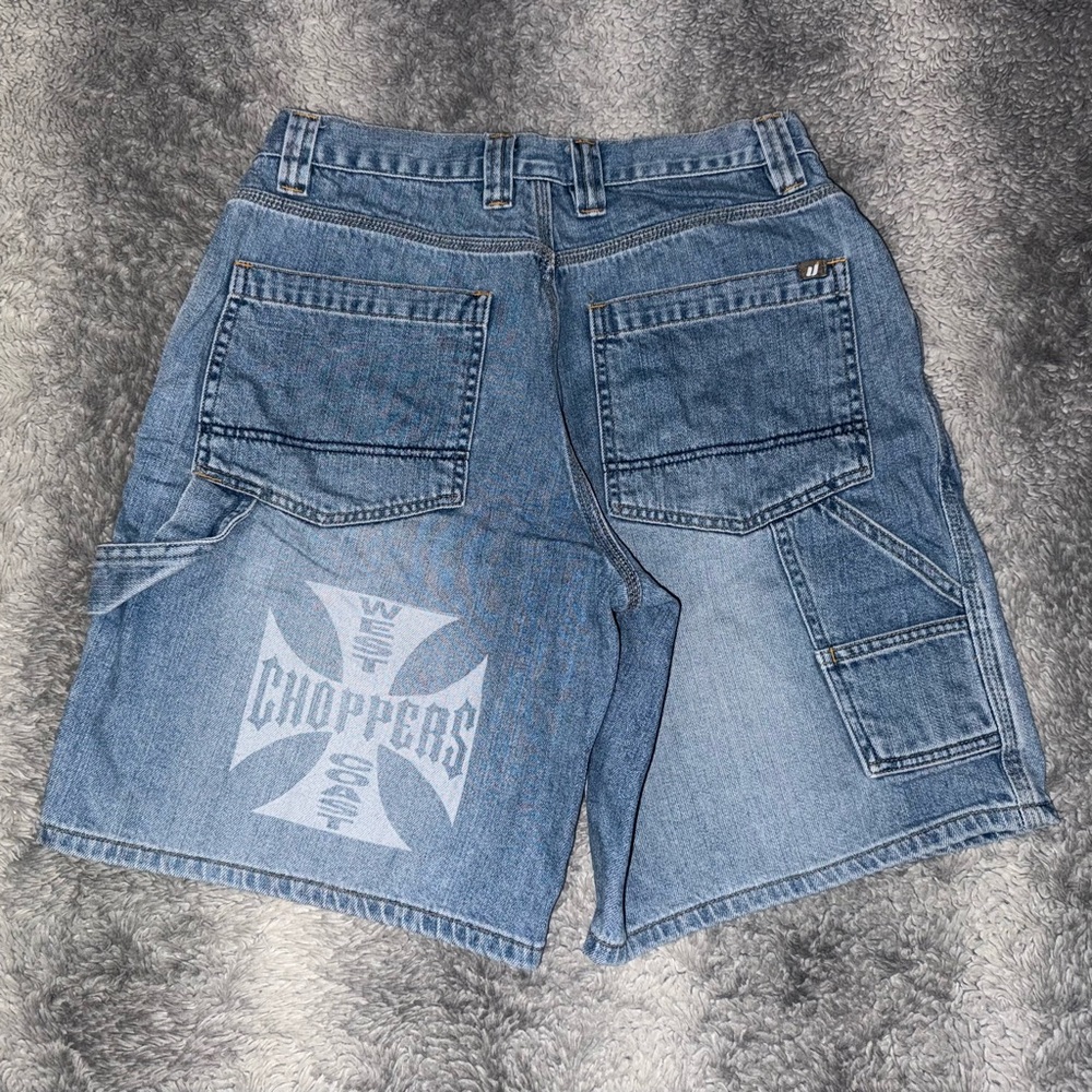 WEST COAST CHOPPERS VINTAGE DENIM/JEAN SHORTS